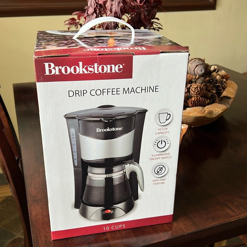 Brookstone Drip Coffee Machine
